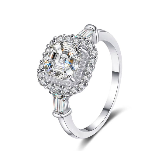Moissanite Ring